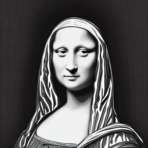 ArtStation - Illustration of MonaLisa