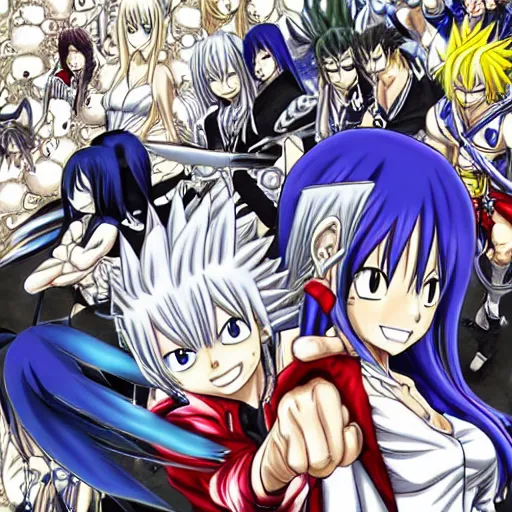 Image similar to art by Hiro mashima