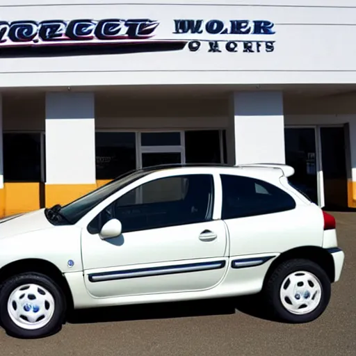 Prompt: 2001 Peugeot 206 xs