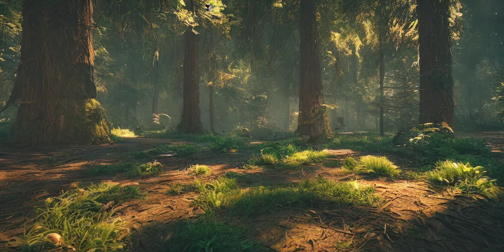 Image similar to plataform game concepts, game Tiles forest, unreal 5, hyperrealistic, realistic, photorealistic, dynamic lighting, highly detailed, cinematic landscape, studio landscape, studio lighting