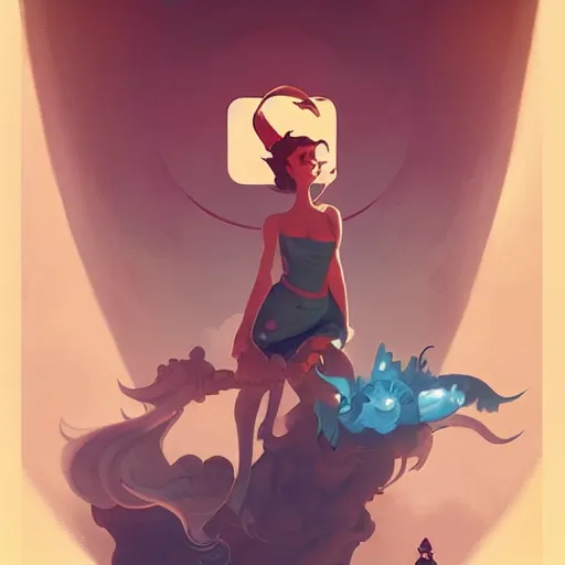 Prompt: peter mohrbacher, phil noto comicbook cover art, twinsen from little big adventure