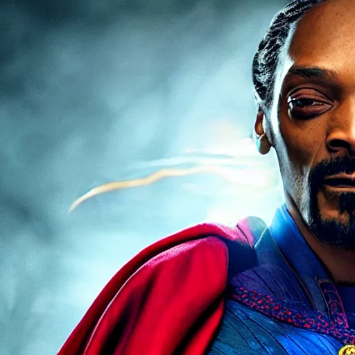 Image similar to snoop dogg as doctor strange, marvel cinematic universe, 2 k photo