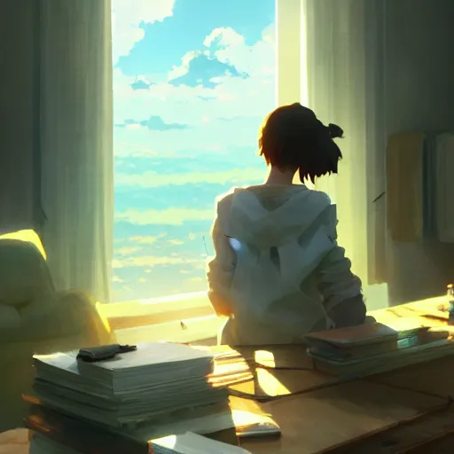 Prompt: soft natural light, breaking bad, intricate, key visual, conceptart, ambient lighting, highly detailed, digital painting, artstation, sharp focus, by makoto shinkai and akihiko yoshida and greg manchess and dreamworks and ghibli h 7 0 4