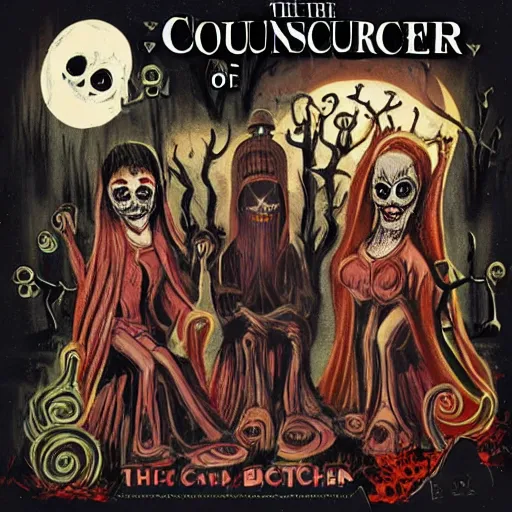 Image similar to The Council of Spooky Bitches,