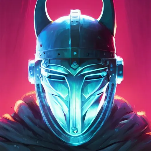 Image similar to cyberpunk viking helmet mask warrior goddess robot ninja fantasy, art gta 5 cover, official fanart behance hd artstation by jesper ejsing, by rhads, makoto shinkai and lois van baarle, ilya kuvshinov, ossdraws