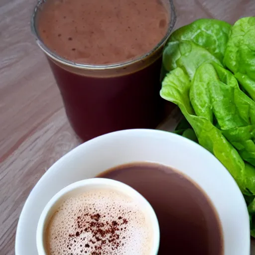 Image similar to hot coco and lettuce