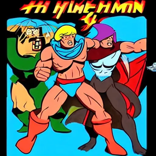 Prompt: filmation he-man episode