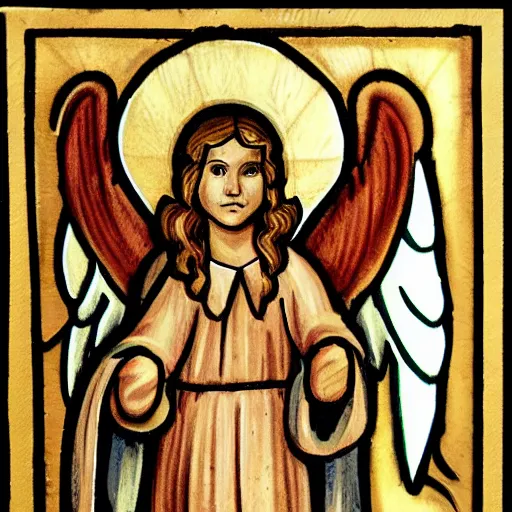 Image similar to biblically accurate angel