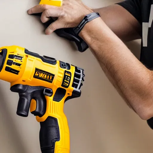 Prompt: the most useful cordless power tool in the world made by dewalt