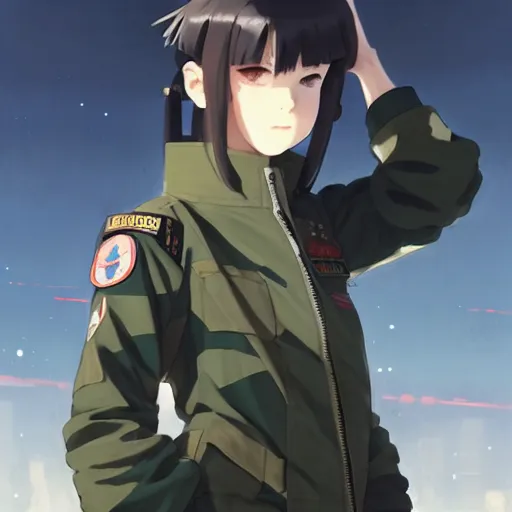 Grey Anime HAlf Bomber Jacket