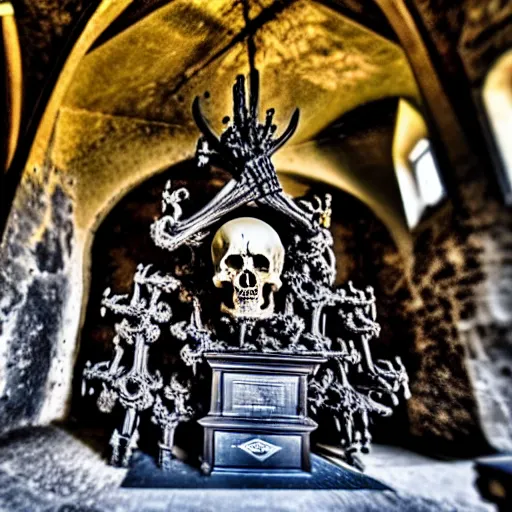 Image similar to Sedlec Ossuary