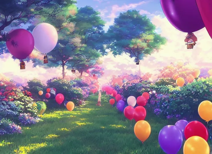 HD desktop wallpaper: Anime, Balloon, Vocaloid, Hatsune Miku download free  picture #1532980