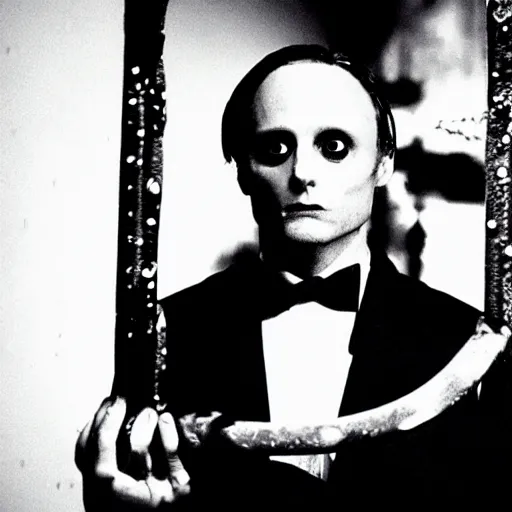 Image similar to hannibal lecter by tim burton