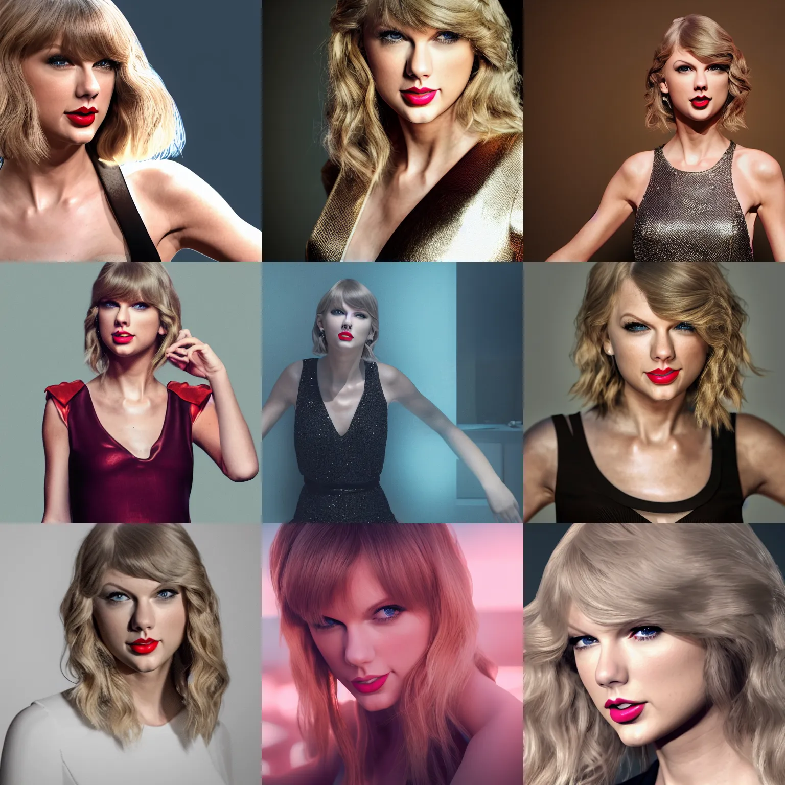Prompt: Taylor Swift, octane render
