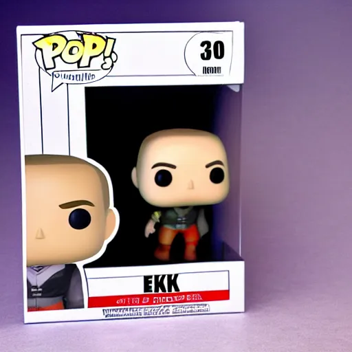 Image similar to erik gadd funko pop