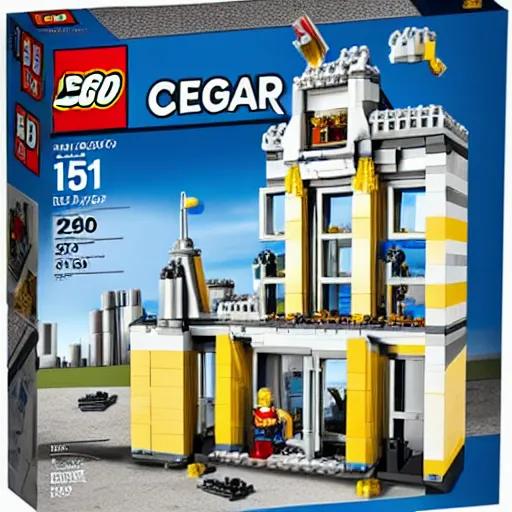 Image similar to mar - a - lago fbi raid lego set