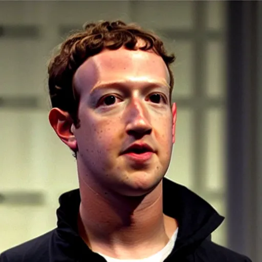 Image similar to a screenshot of mark zuckerberg as neo in the matrix