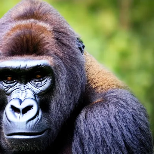 Image similar to high quality photo of A gorilla wearing the mask from jim carrey movey, realism, 8k, award winning photo