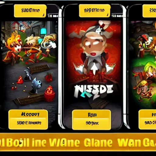Image similar to mobile game ad