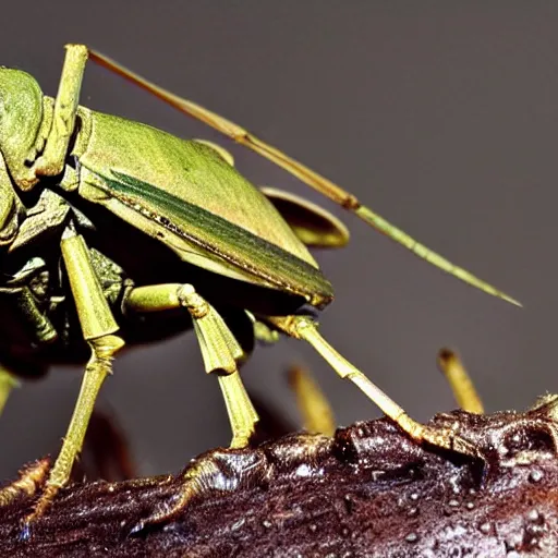 Image similar to a locust