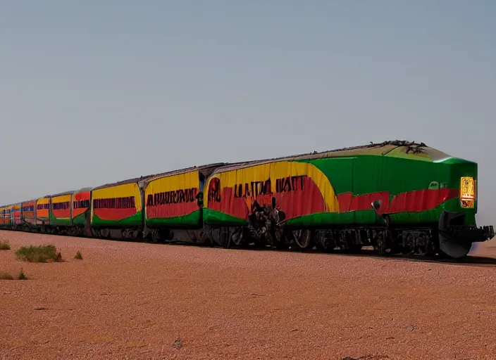 Image similar to riding the mauritania iron train