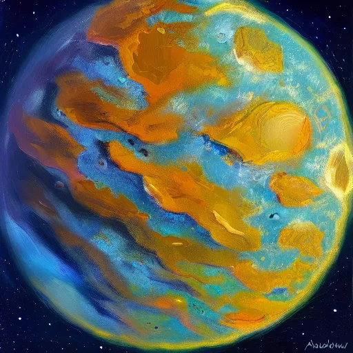 Image similar to anatomy of a planet, oil painting, ultradetailed, artstation, ultradetailed, digital painting, ultradetailed