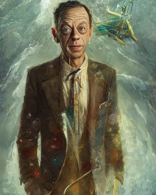 Prompt: don knotts in incredible mister limpet, fantasy character portrait, ultra realistic, concept art, intricate details, highly detailed by greg rutkowski, gaston bussiere, craig mullins, simon bisley