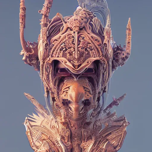 Image similar to translucid skin:: by beeple and James Gilleard and Justin Gerard :: ornate, dynamic, particulate, intricate, elegant, highly detailed, centered, artstation, smooth, sharp focus, octane render, 3d