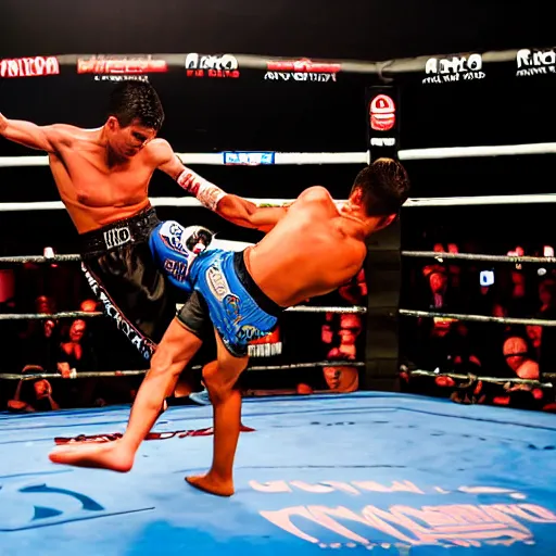 Image similar to chito vera knocks out dominick cruz via headkick, by annie leibovitz and steve mccurry, natural light, detailed face, canon eos c 3 0 0, ƒ 1. 8, 3 5 mm, 8 k, medium - format print