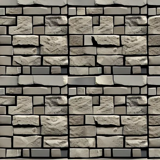 Prompt: stylized stone cladding texture by fortiche - trending on artstation, fortiche production, arcane