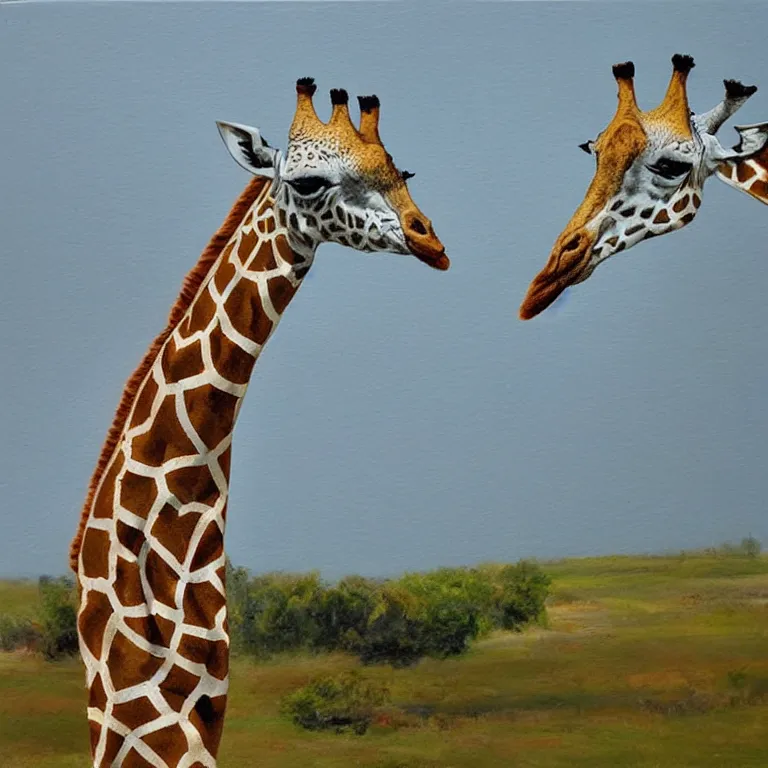 Prompt: art by r / i _ only _ like _ giraffes