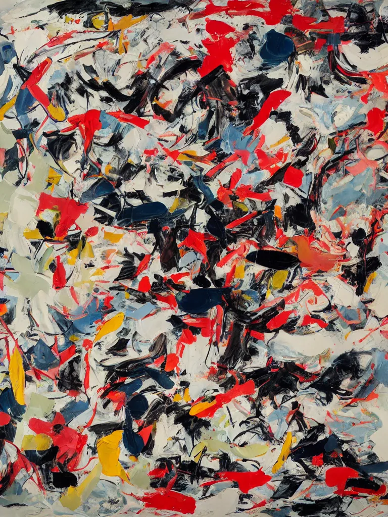 Image similar to abstract painting by cecily brown,