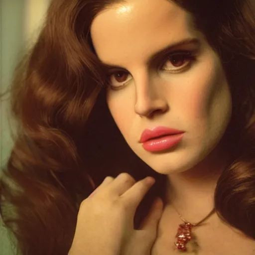 Image similar to lana del rey by dario argento