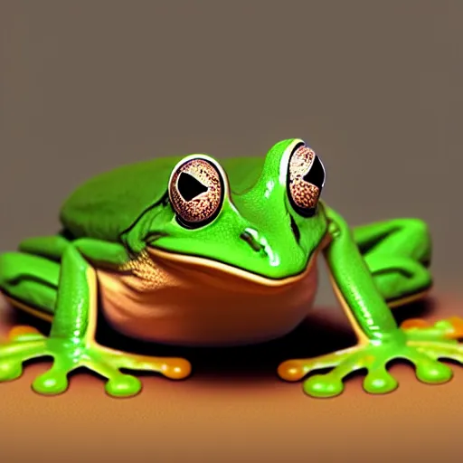 Prompt: “ frog, realistic, 8 k, ”