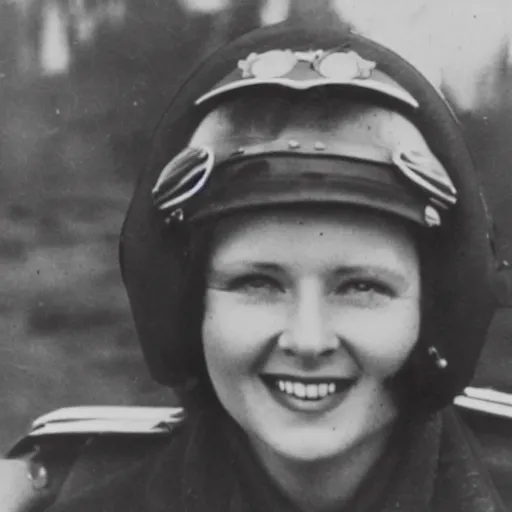 Image similar to 1 9 3 5 photo of a woman pilot