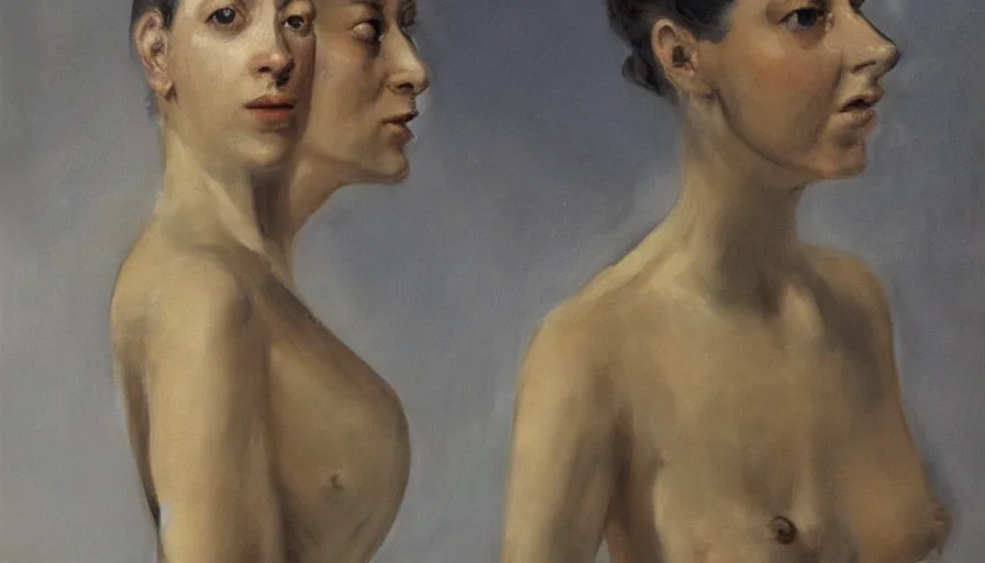 Image similar to painting by borremans, mata hari, detailed, stunning