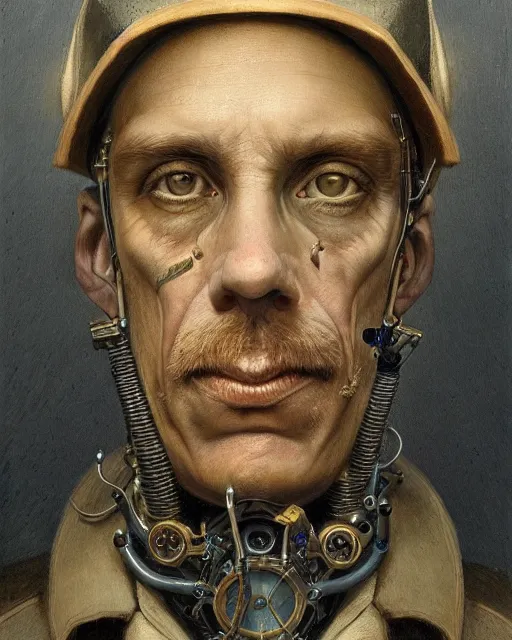 Prompt: epic portrait of victorian man scientist, steampunk, highly detailed, intricate details, symmetry, golden ratio, hyperrealistic, photorealistic, oil painting by rutkowski and beksinski, trending on artstation, deviantart