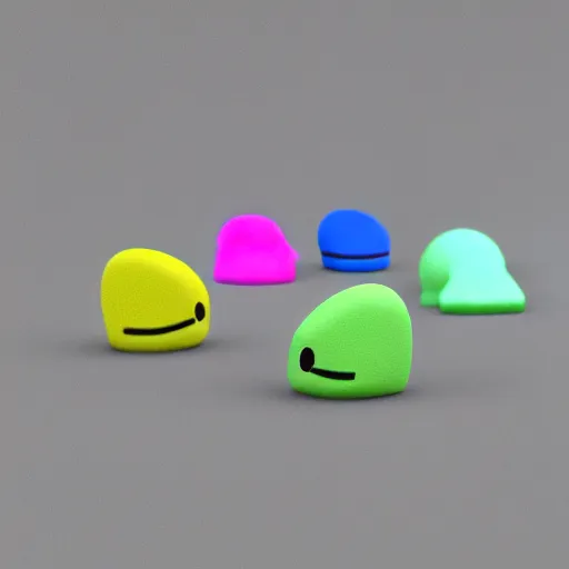 Image similar to tamagotchi, 3 d render, clay, stop motion, puppet