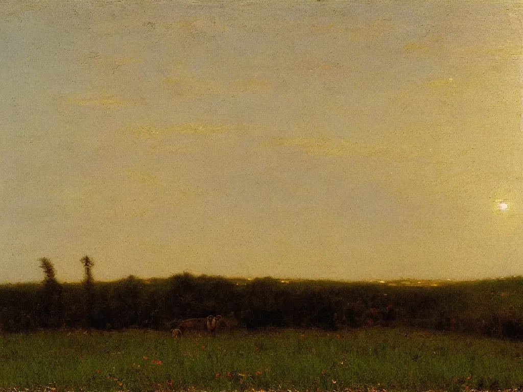 Image similar to 🌅 by george inness