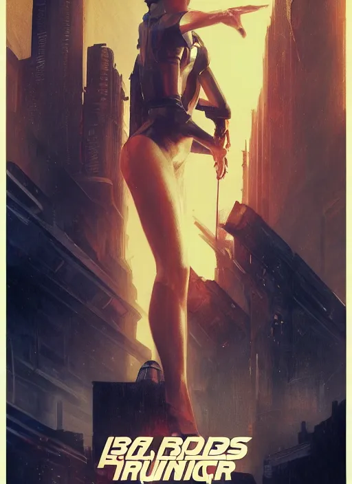 Image similar to movie poster, blade runner, sean young, octane render, highly detailed, digital painting, artstation, concept art, smooth, sharp focus, illustration, art by artgerm and greg rutkowski and alphonse mucha and william - adolphe bouguereau