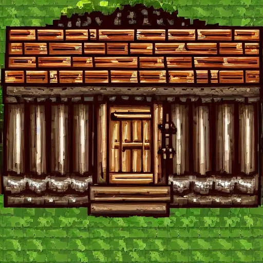 Image similar to a medieval barrack where you train warriors, sprite art, painted, 2 d game