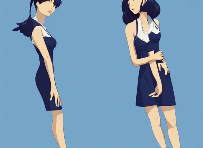 Image similar to a pair of navy blue crocs. sky blue background. clean cel shaded vector art. shutterstock. behance hd by lois van baarle, artgerm, helen huang, by makoto shinkai and ilya kuvshinov, rossdraws, illustration, art by ilya kuvshinov