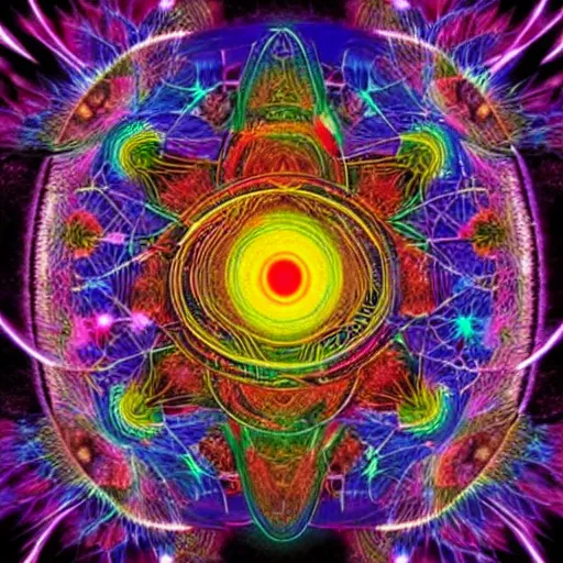 Image similar to dmt and the search for god,