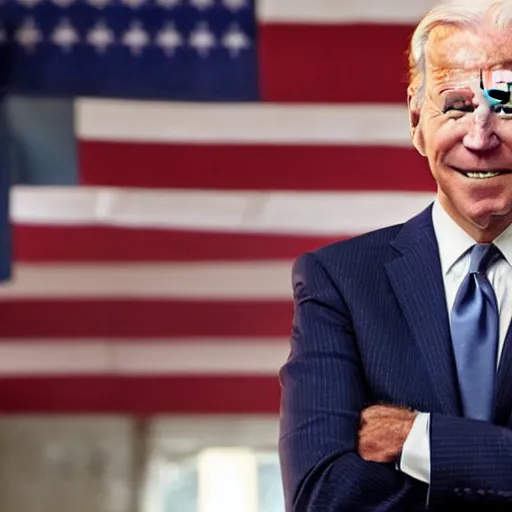 Prompt: Joe Biden in Sons of anarchy very detail4K quality super realistic