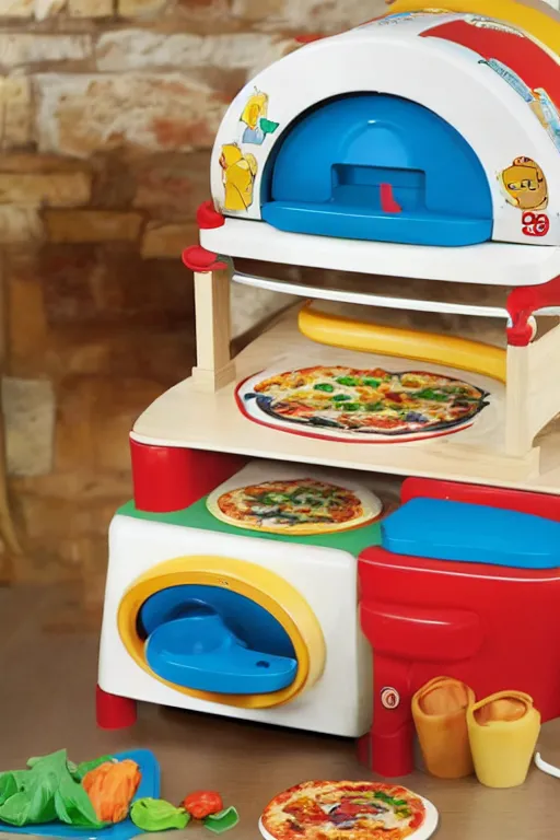 Image similar to a fisher price pizza oven