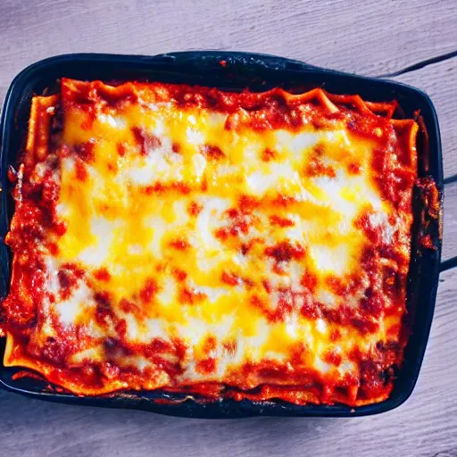 Image similar to the most delicious lasagna ever made