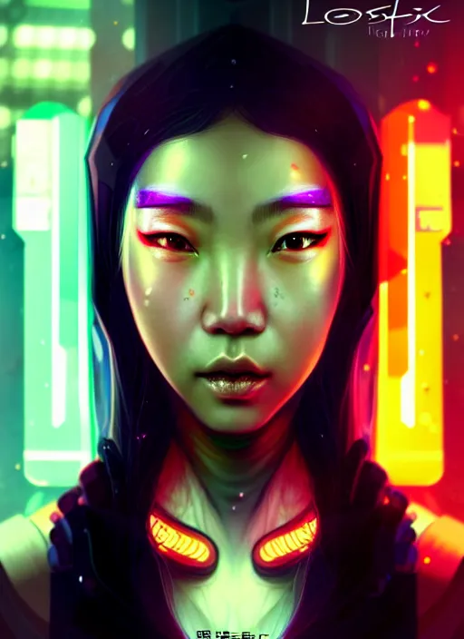 Prompt: sensual asian female humanoid with freckles, by loish, d & d, fantasy, cyber neon lighting, futurism, intricate futuristic jewelry accessories, cyberpunk high fashion, profile posing, hyper photorealistic, digital photography, artstation, pinterest, concept art, art by pascal blanche and greg rutkowski,