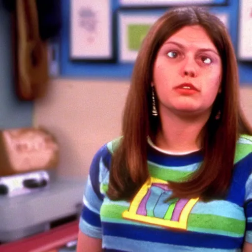 Prompt: A still of Meg Griffin from Family Guy in That 70's Show (1998)