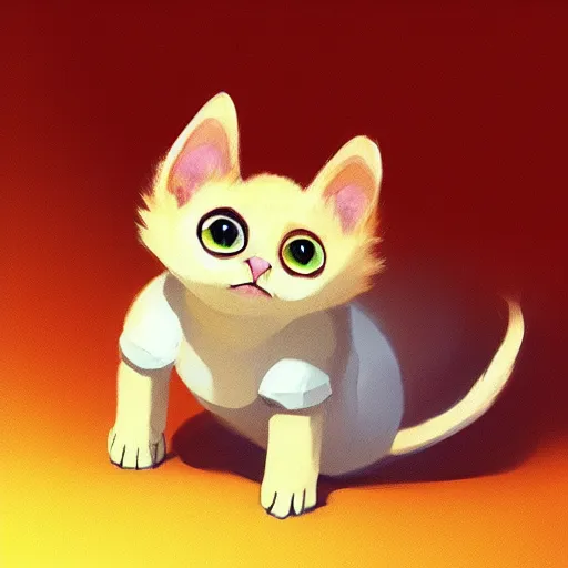 Prompt: goro fujita ilustration a cute kitten, simple drawing by goro fujita, painting by goro fujita, sharp focus, highly detailed, artstation