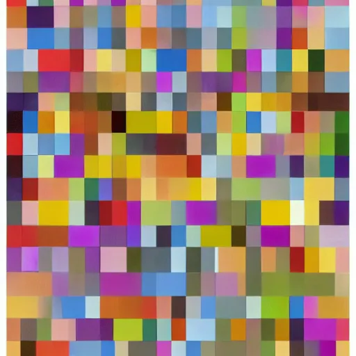 Prompt: A beautiful computer art of a abstract composition of geometric shapes in various colors. McDonald\'s, alhambresque by Kathryn Morris Trotter, by Helene Schjerfbeck, by Roxy Paine rigorous